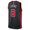 Män Chicago Bulls Tröja Zach LaVine Nike 2023-24 City Edition Svart Swingman